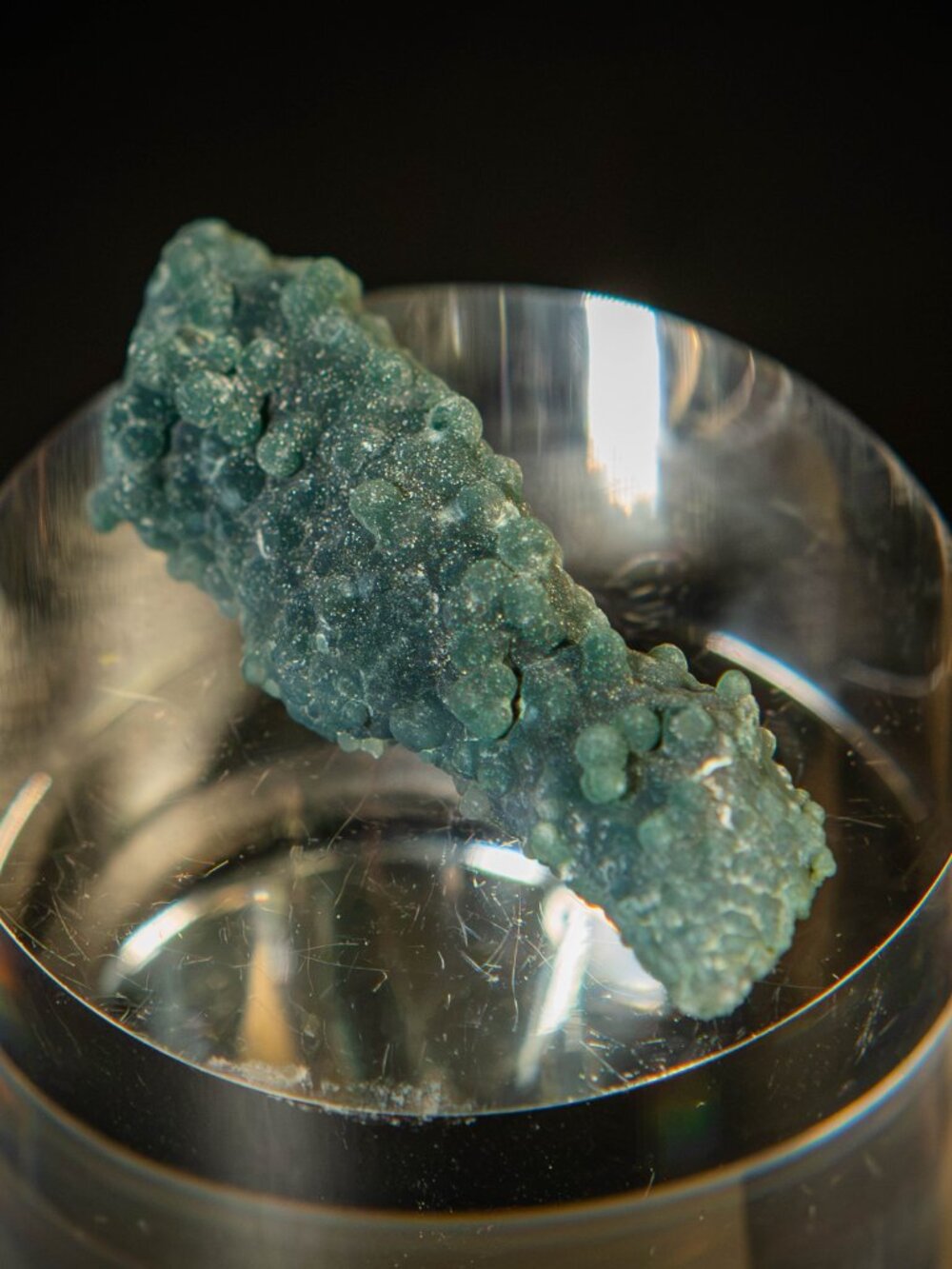Rare Sparkly Green Grape Agate Specimen Crystal 12g
